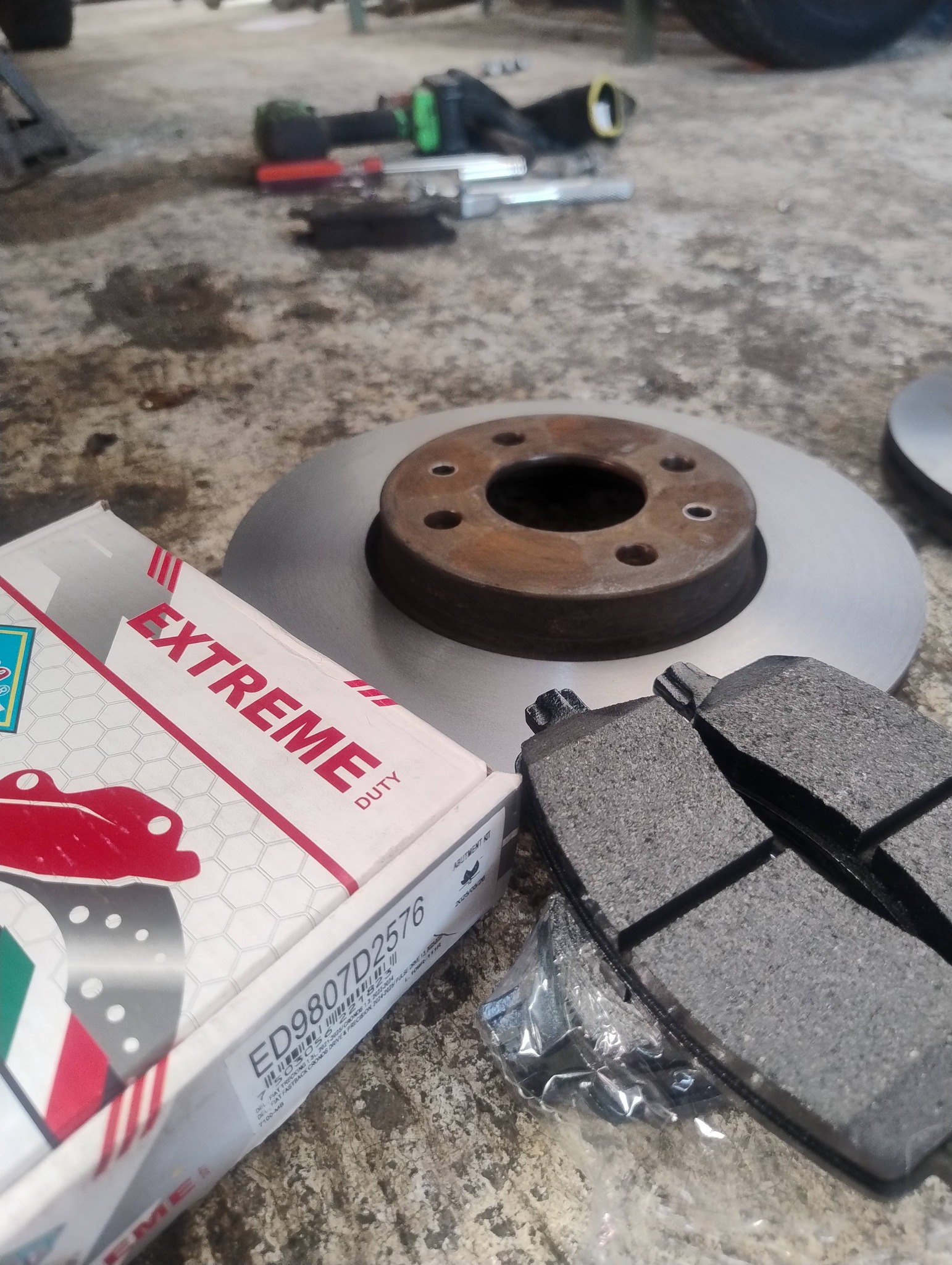Servicio de frenos realizado en BRM Servicios Automotrices